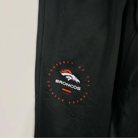 Nike Broncos Straight Leg Sweats Sweatpants Grey Athletic - Picture 2 of 6